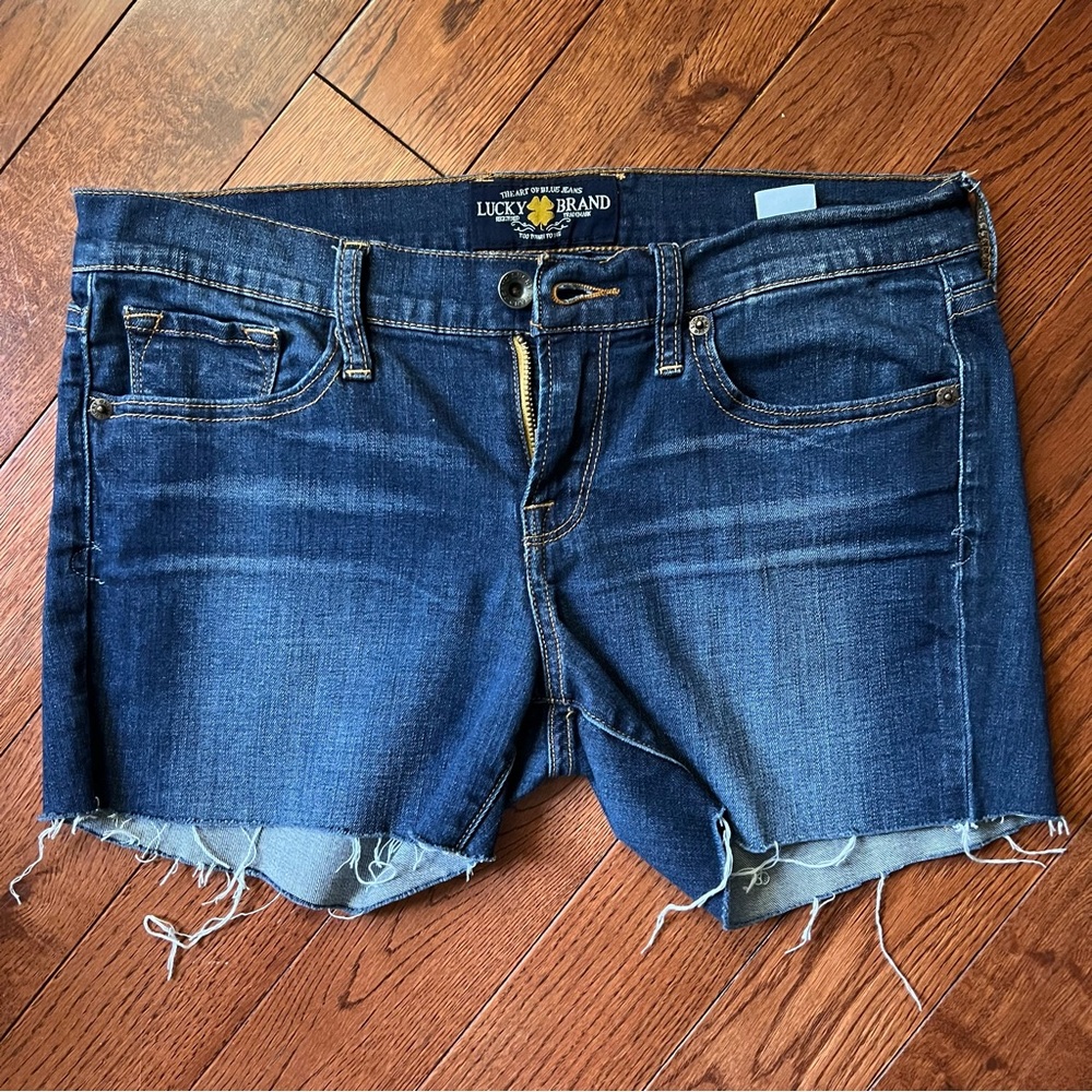 Lucky Brand 3” inch Denim cutoff shorts